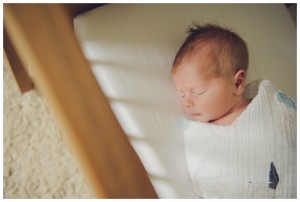 lifestyle family with newborn baby photography