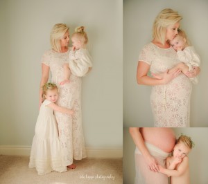 pittsburgh maternity portraits with siblings
