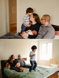 in home lifestyle baby photography